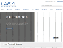Tablet Screenshot of lasyl.co.uk